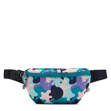 Kipling Fresh Lite Printed Midjeväska Gröna | SE 2210BE